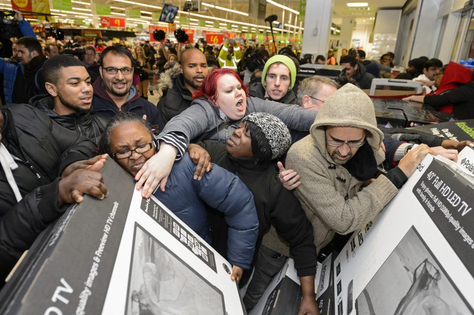  Black Friday is famed for scenes of carnage and brawls over fancy TVs and other items... but you can get deals elsewhere too