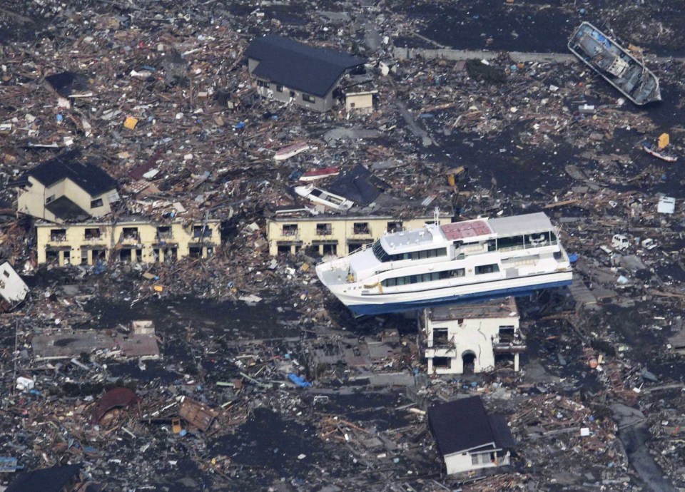  Eastern Japan was left devastated after a 9.0 magnitude earthquake in 2011