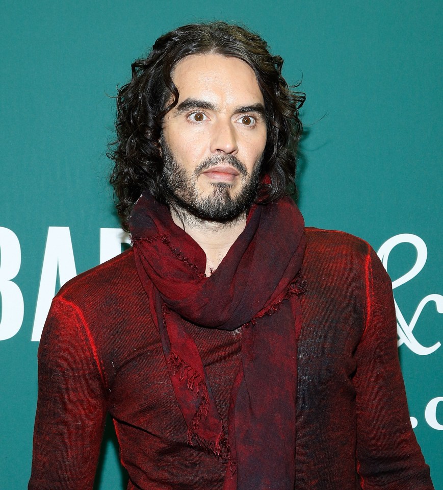  Comedian Russell Brand arranged for the fallen start to attend a clinic