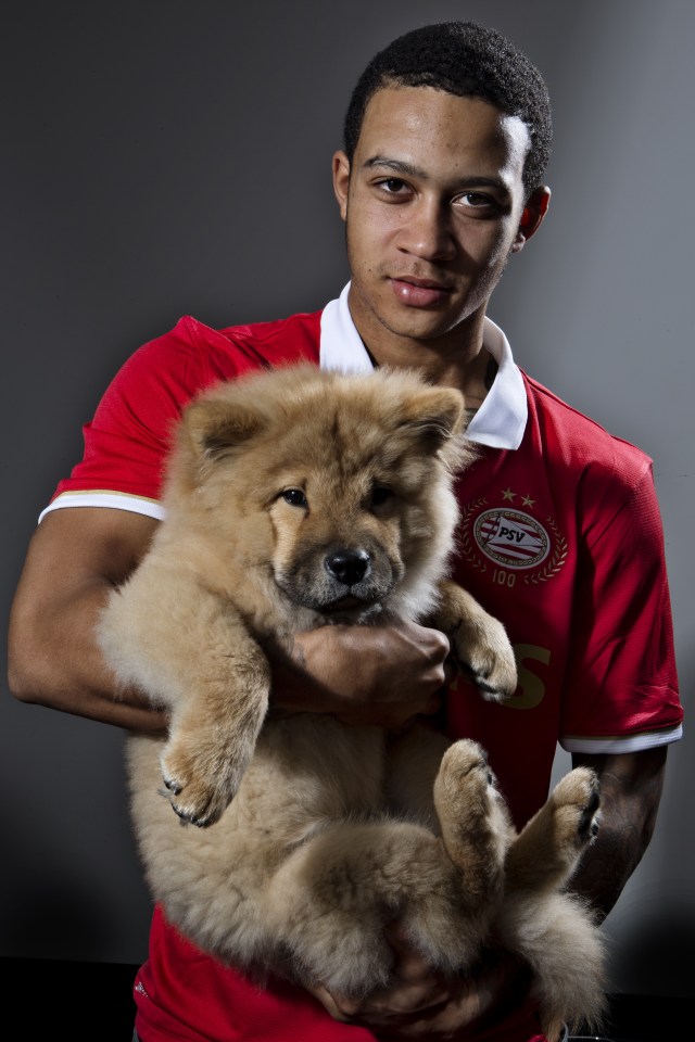  The midfielder has a lovely dog to show off but no goals this season