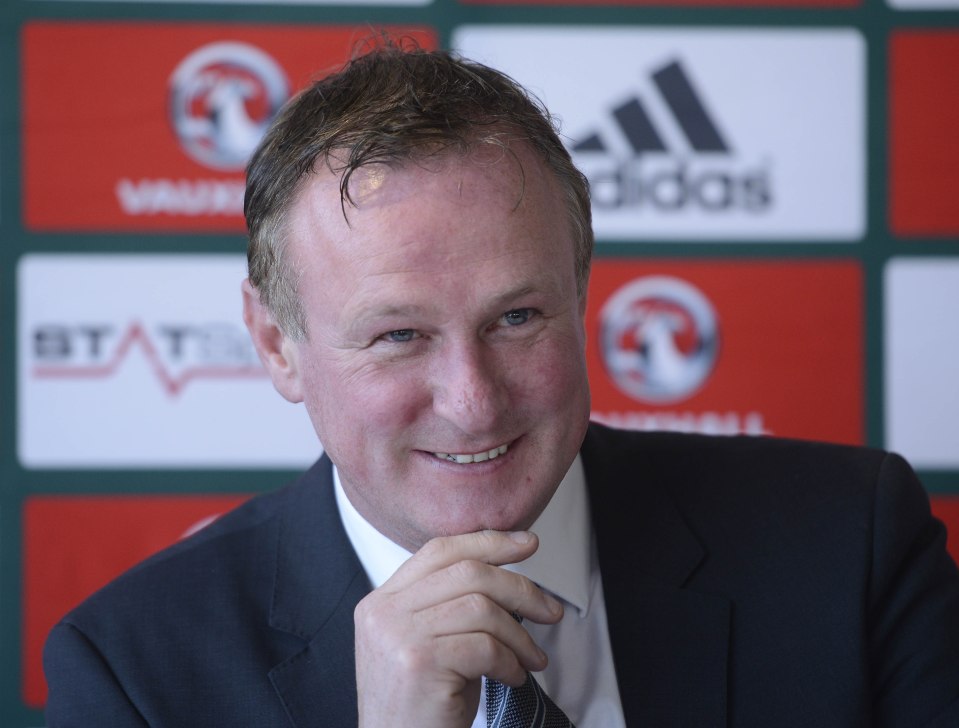  Boss Michael O'Neill helped put smiles back on the faces of Northern Ireland football fans