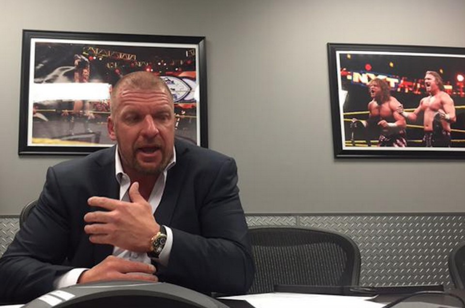  Triple H is now vice-president of the company