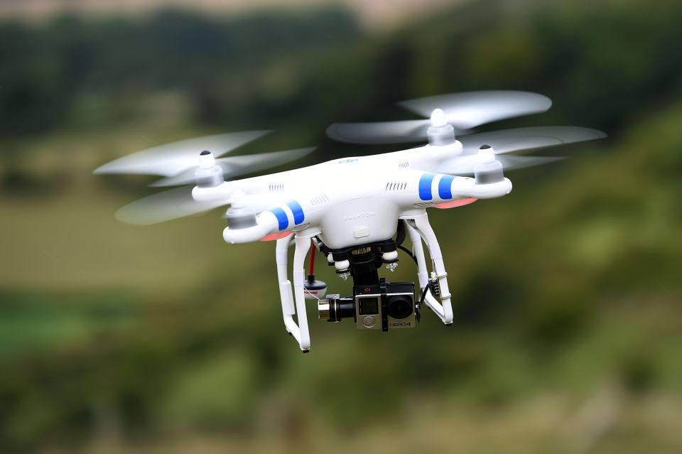  Paul Skinner, 38, flew a two pound drone above a pride parade when it crashed into a building and went tumbling into a crowd.