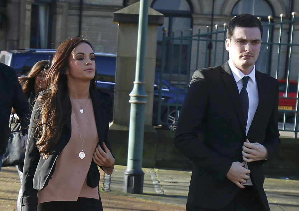  Stacey stood by Johnson up until his trial but then sensationally dumped him during the trial