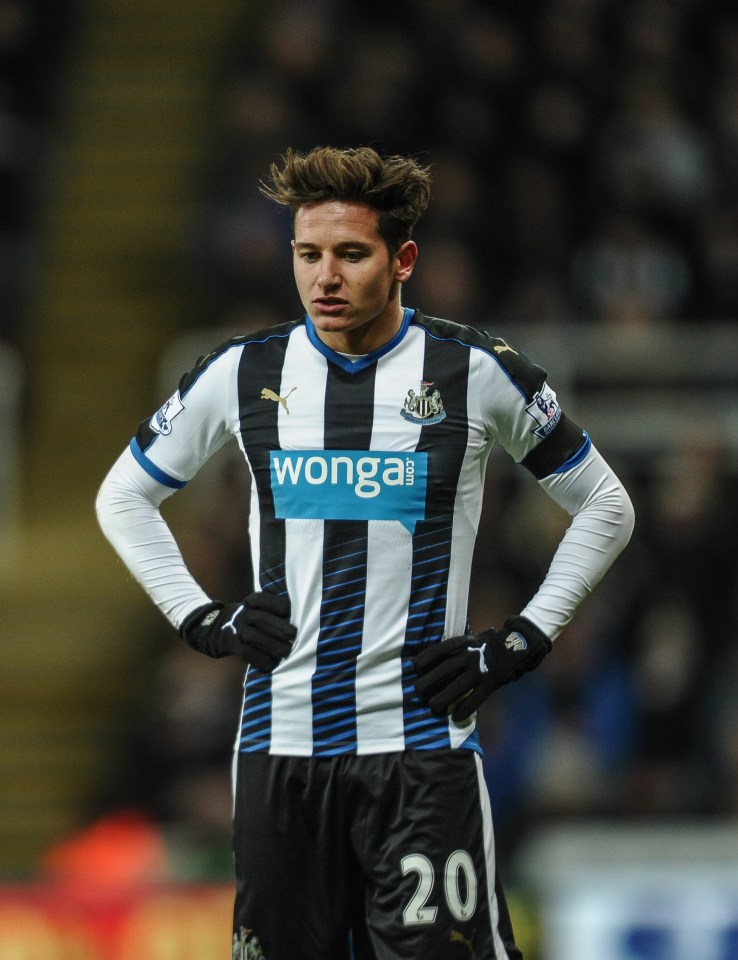  Newcastle's Florian Thauvin was attacked by two thieves on Monday