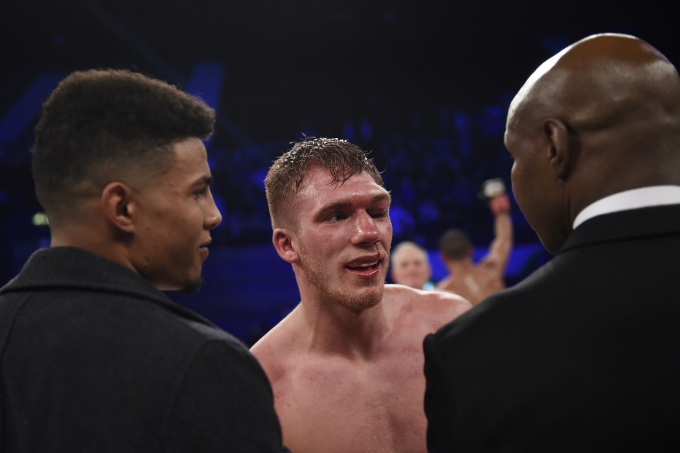  Nick Blackwell was forced to retire after suffering a bleed to the brain in April