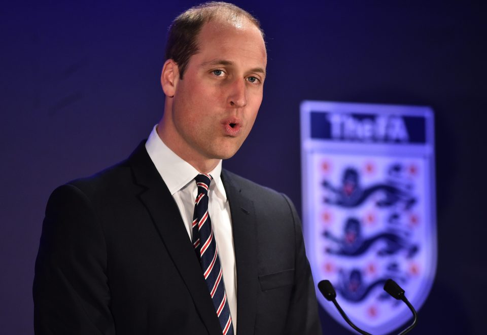  FA President Prince William has been urged to use his influence to overrule ban