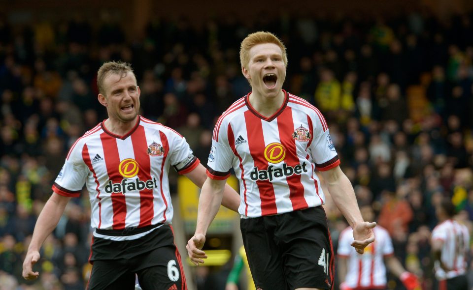  Sunderland's 3-0 win in a relegation six-pointer at Norwich was key to securing survival last season