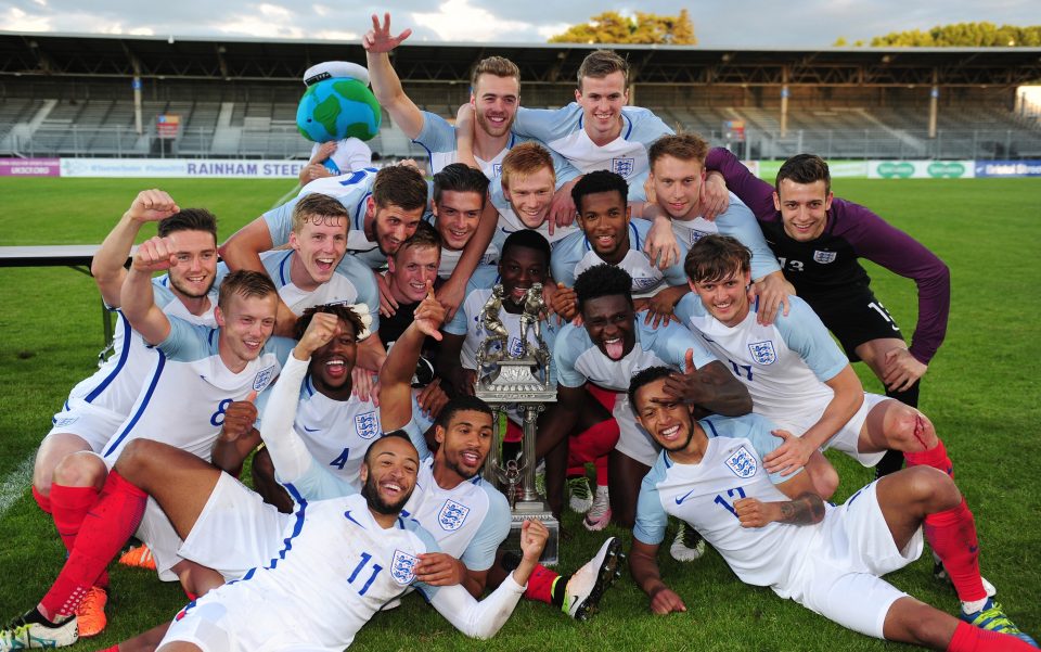  England U21s won the Toulon Tournament in France last summer