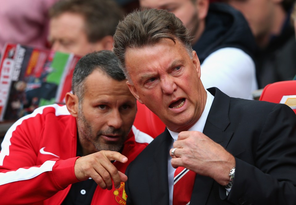  Louis van Gaal, like Moyes, was not universally liked by United fans during his time in charge