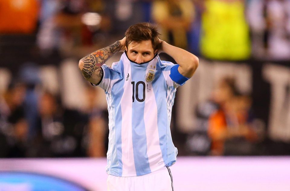  Messi missed a key penalty against Chile in the Copa America final as his side were defeated