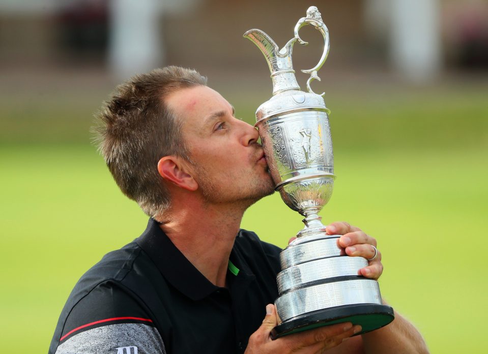  Henrik Stenson won the Open at Troon this year with a round of 63