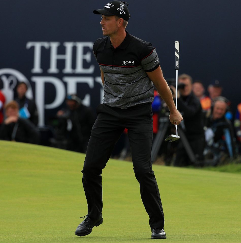  Henrik Stenson is being viewed by Rory McIlroy as his main competition this week