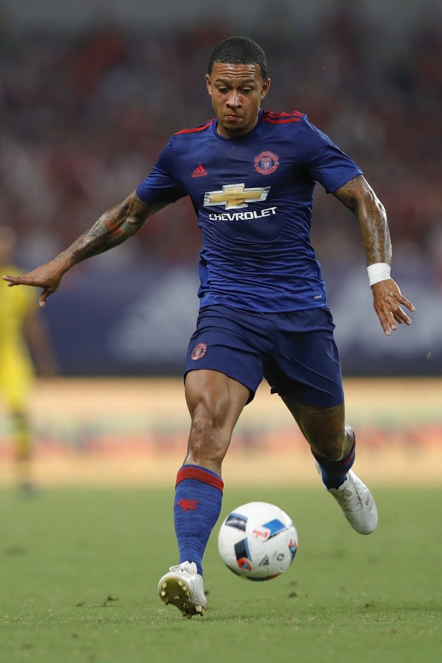  Pacey forward Memphis Depay is not even as fast as Rooney