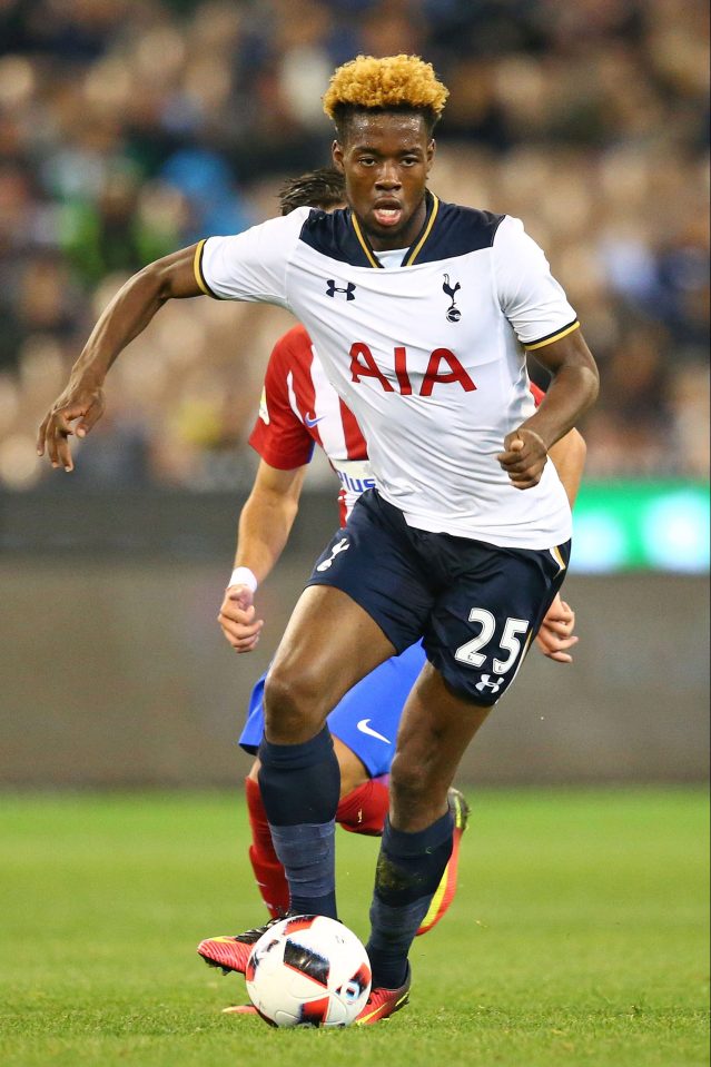  Josh Onomah was on the bench meaning three academy graduates were in the match day squad-two of them scoring