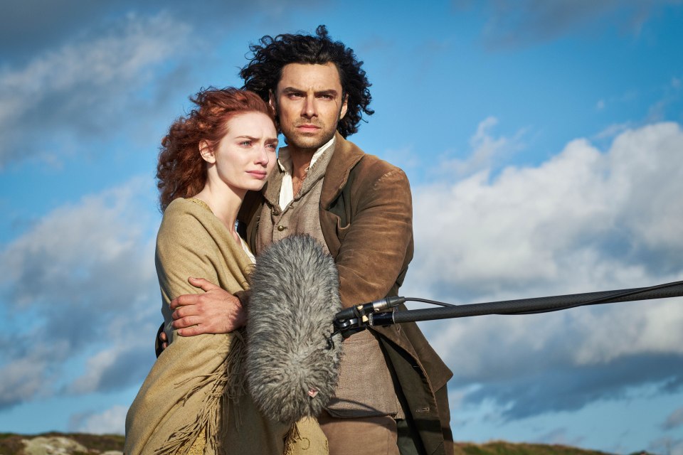  Poldark has been a TV hit for the BBC with stars Aidan Turner and Eleanor Tomlinson