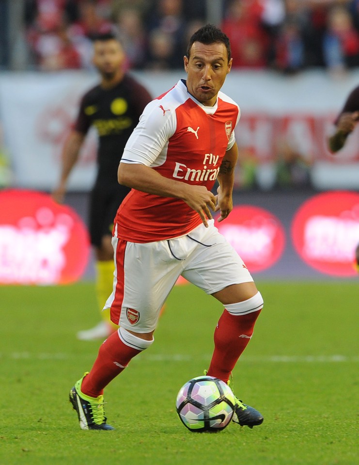  Santi Cazorla may not feature again this season