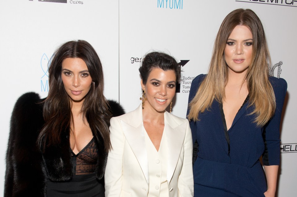 Kim, Kourtney and Khloe Kardashian