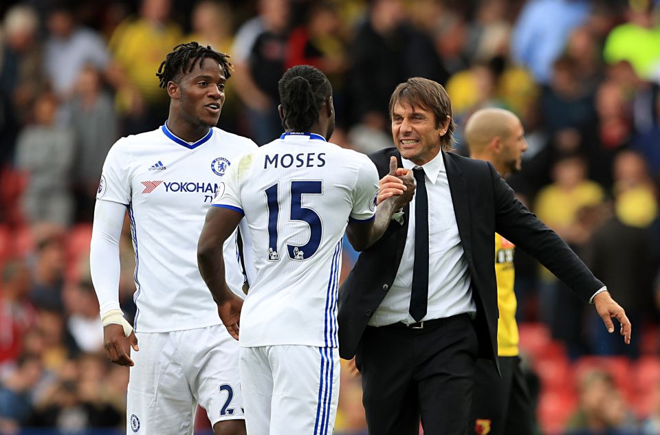  Victor Moses is another player who's been revitalised under the Italian