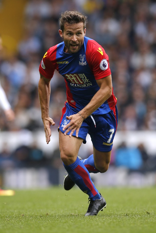  Yohan Cabaye has found it difficult to produce his best form at Crystal Palace this season