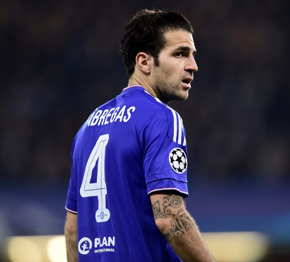  Cesc Fabregas is set to be loaned out by Chelsea