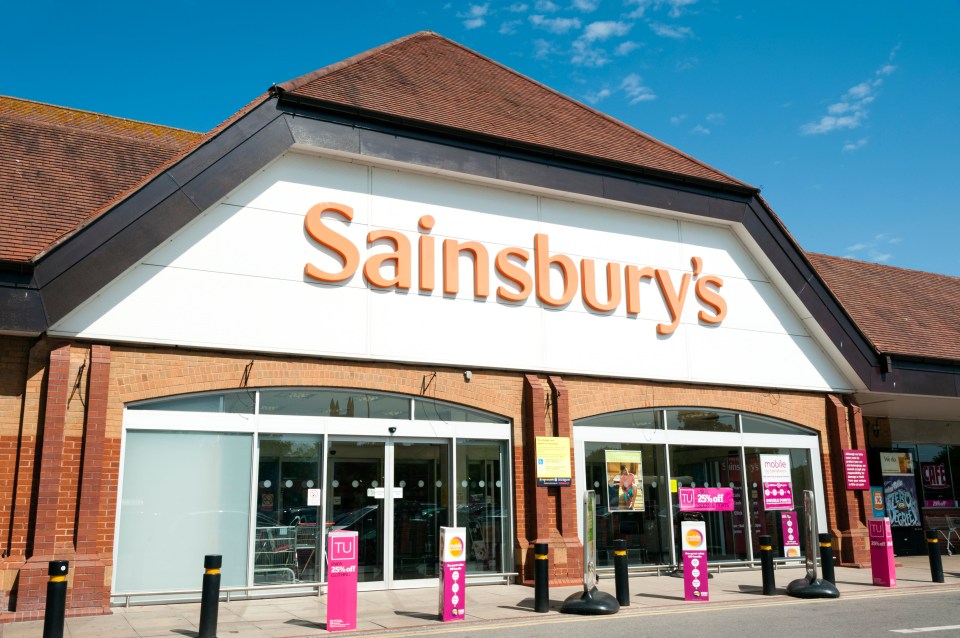 Sainsbury's supermarket at Bridgwater, UK.