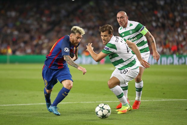 Celtic will be hoiping to keep a tighter rein on Lionel Messi, who bagged a hat-trick in the first meeting this season