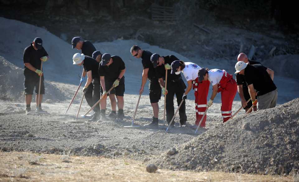  South Yorkshire police led the search for missing Ben on the Greek island