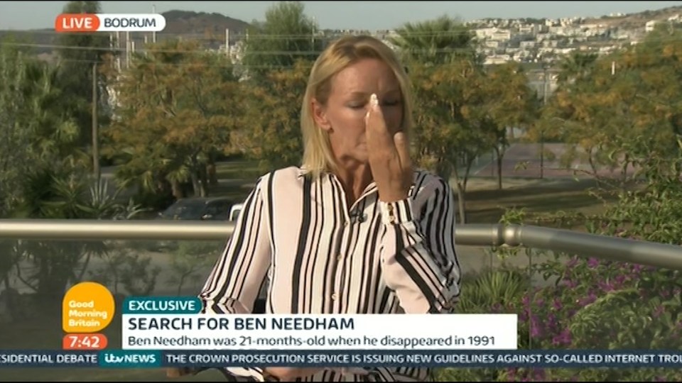  Ben Needham's mum breaks down discussing the case of her missing son Ben