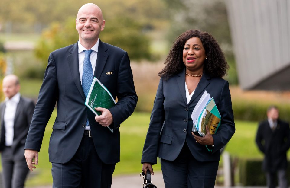  Just five months into her £1million-a-year role, Samoura has been trusted with deciding whether to impose a poppy ban on England, Scotland and Wales