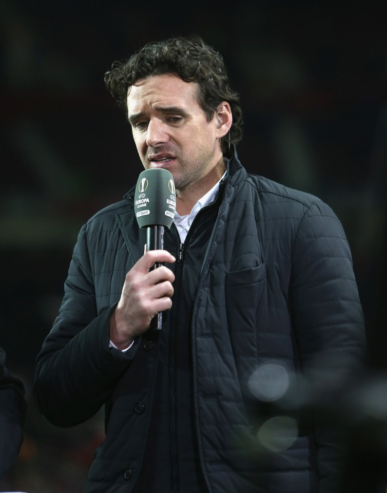  Owen Hargreaves has been criticised for his commentary style by social media users