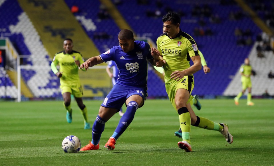  Che Adams is starring for Birmingham after taking a leave of absence at the end of last season