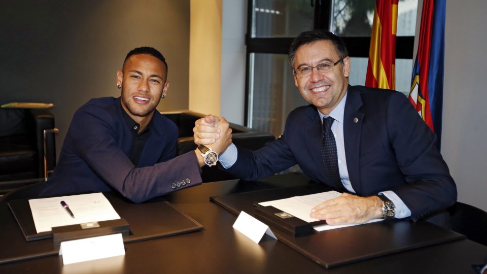  Neymar signs new mega contract with Barcelona to fend off Premier League interest