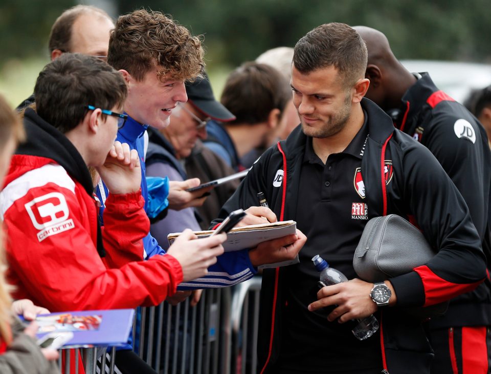  Life on the south coast suits Wilshere fine