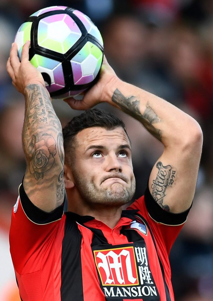  Jack Wilshere wants to throw his hat into the England ring again