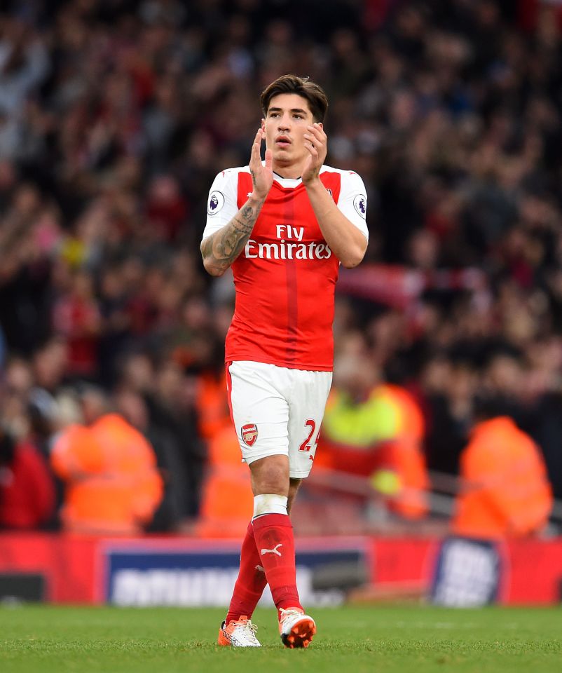  Hector Bellerin has penned a new deal with Arsenal