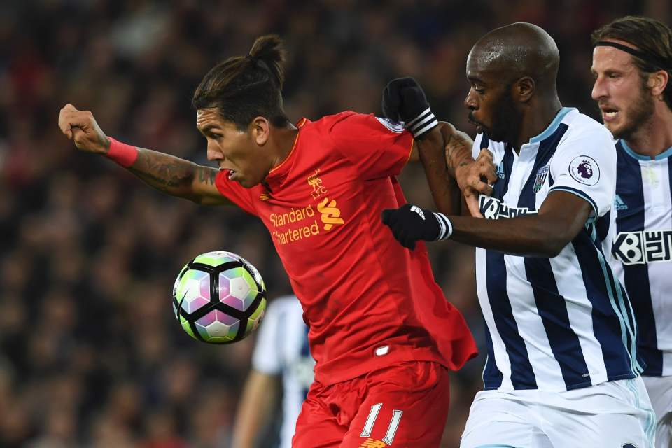  Firmino has been great form for Liverpool as they sit level on points with Manchester City and Liverpool