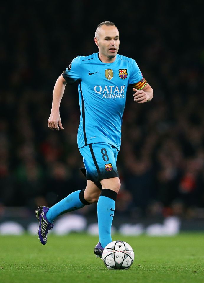  Barca also want to offer Andres Iniesta a contract for life