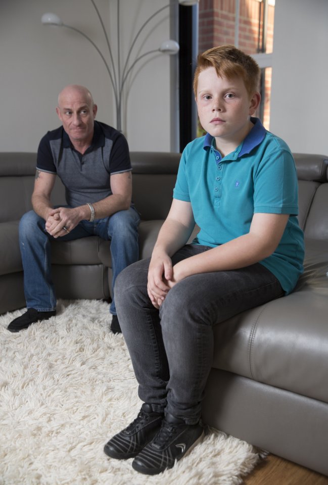  Toby has suffered months of abuse over his hair colour - and was even picked on over the tragic deaths of his mum and stepmum