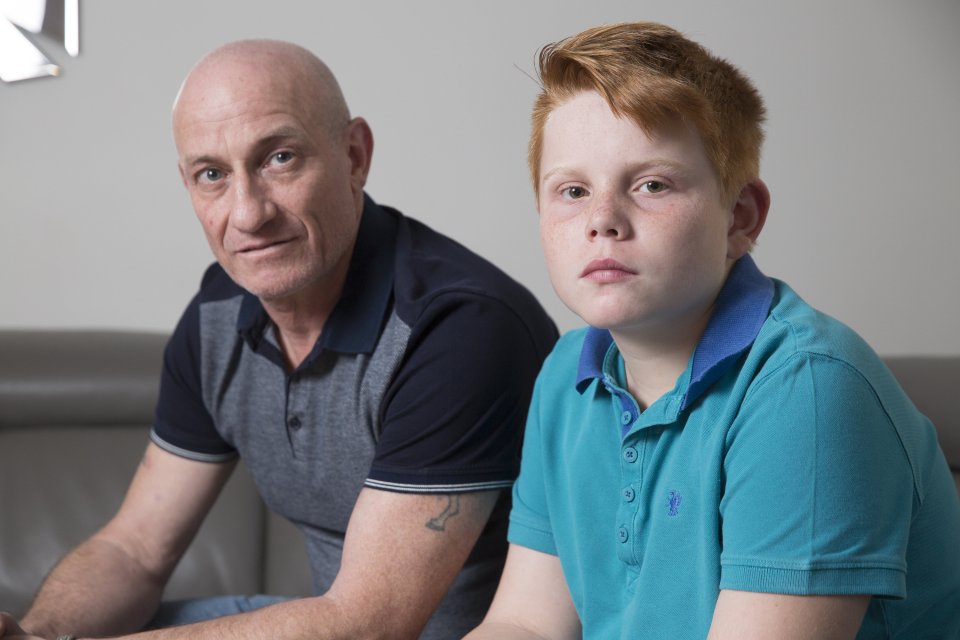  Toby Gates, 12, was attacked by a gang of bullies at a local skate park