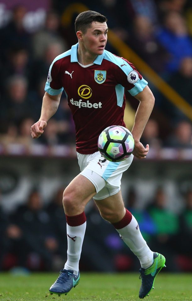 Burnley star Michael Keane is on Conte's radar