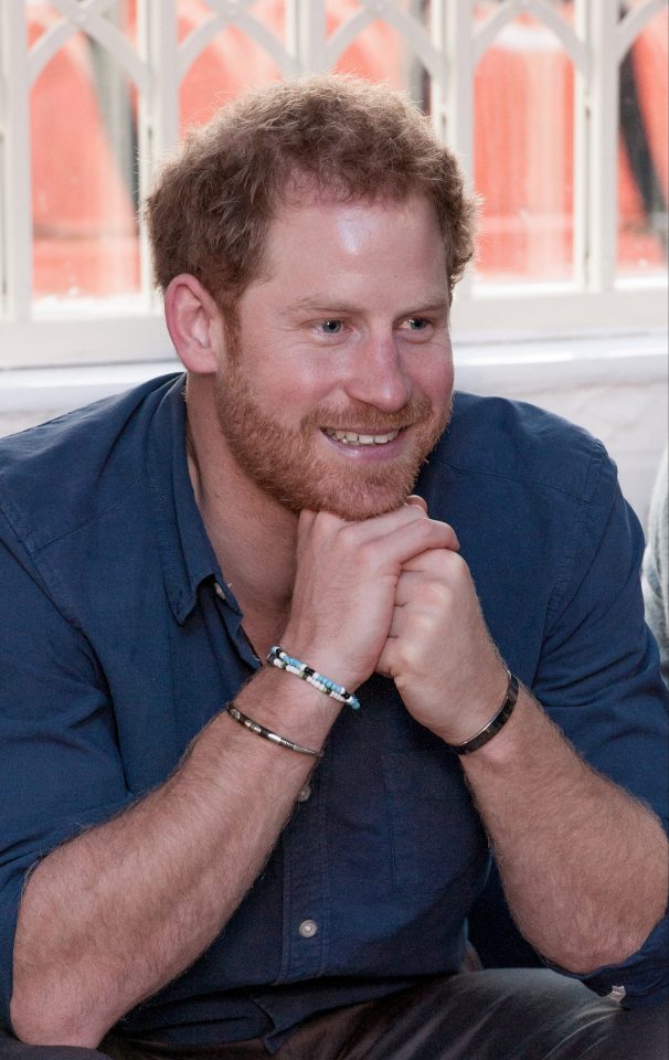 Prince Harry, pictured in Nottingham last month,