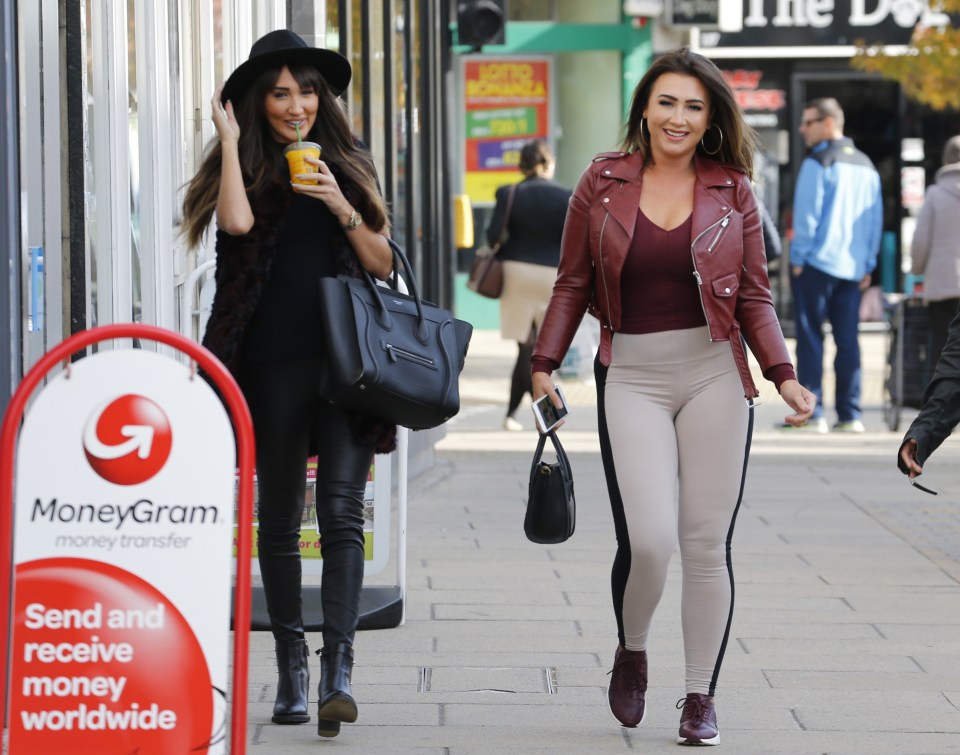  Lauren, who recently made her return to Towie, alongside Megan McKenna