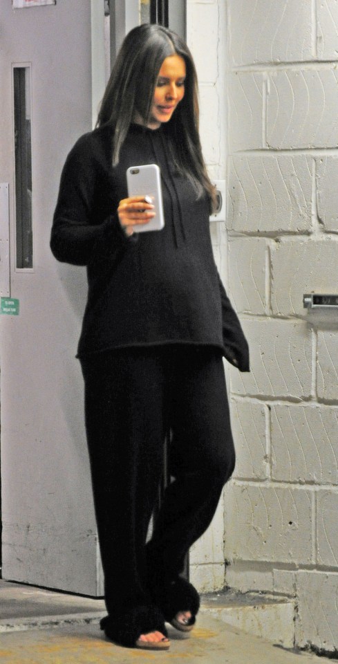  People began to seriously speculate after seeing pictures of her in a baggy jumper and 'bump'