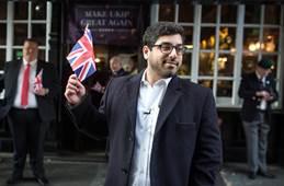  Former UKIP aide Raheem Kassam said Farage was the man for the job