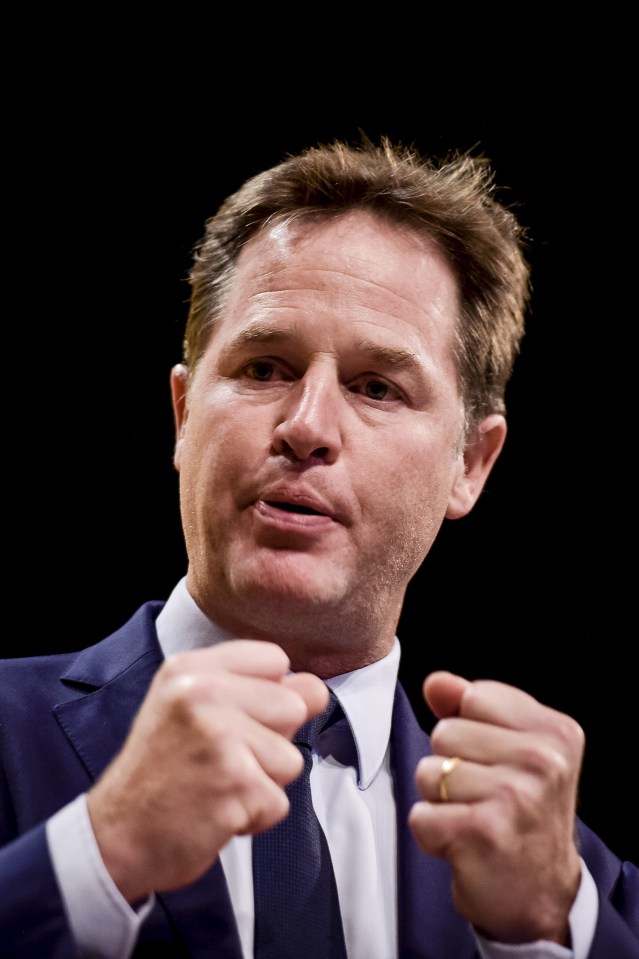  Nick Clegg has warned Lib Dems may refuse support in the Commons