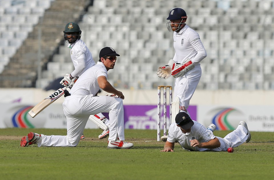 Cook's side were beaten by Bangladesh in their last outing to draw series 1-1