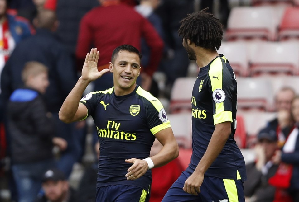 Arsenal thumped Sunderland in their last match