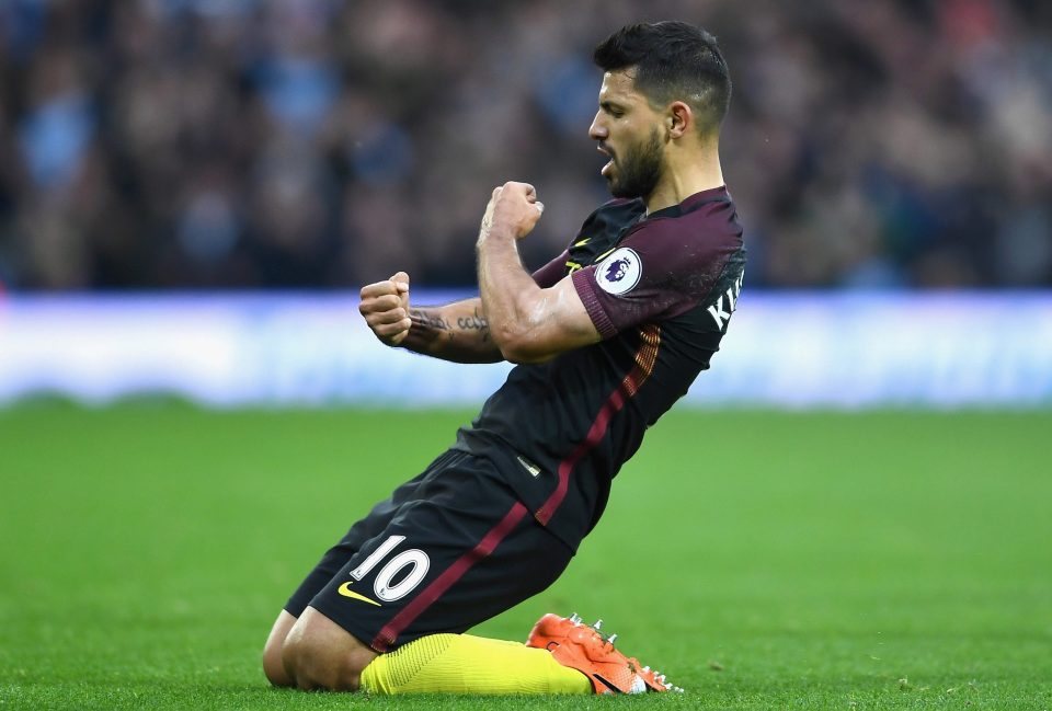  Man City striker Sergio Aguero is highly rated by Neville