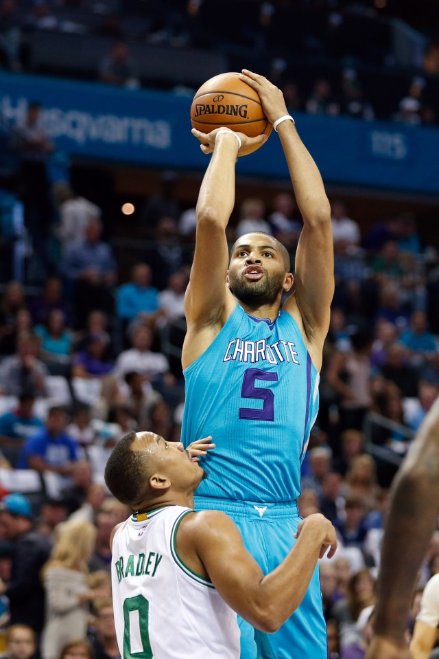  Nicolas Batum will be matched up with LeBron James in Sunday's showdown